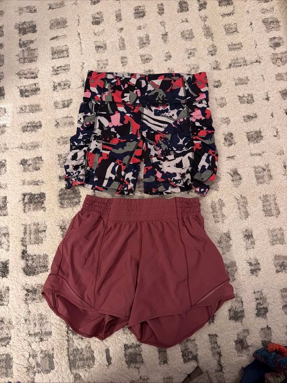 lululemon athletica Shorts - Speed Track (Best for 4/6) and Hotty Hots (Sz 4)